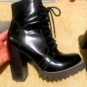 Jeffrey Campbell boots in good condition.
